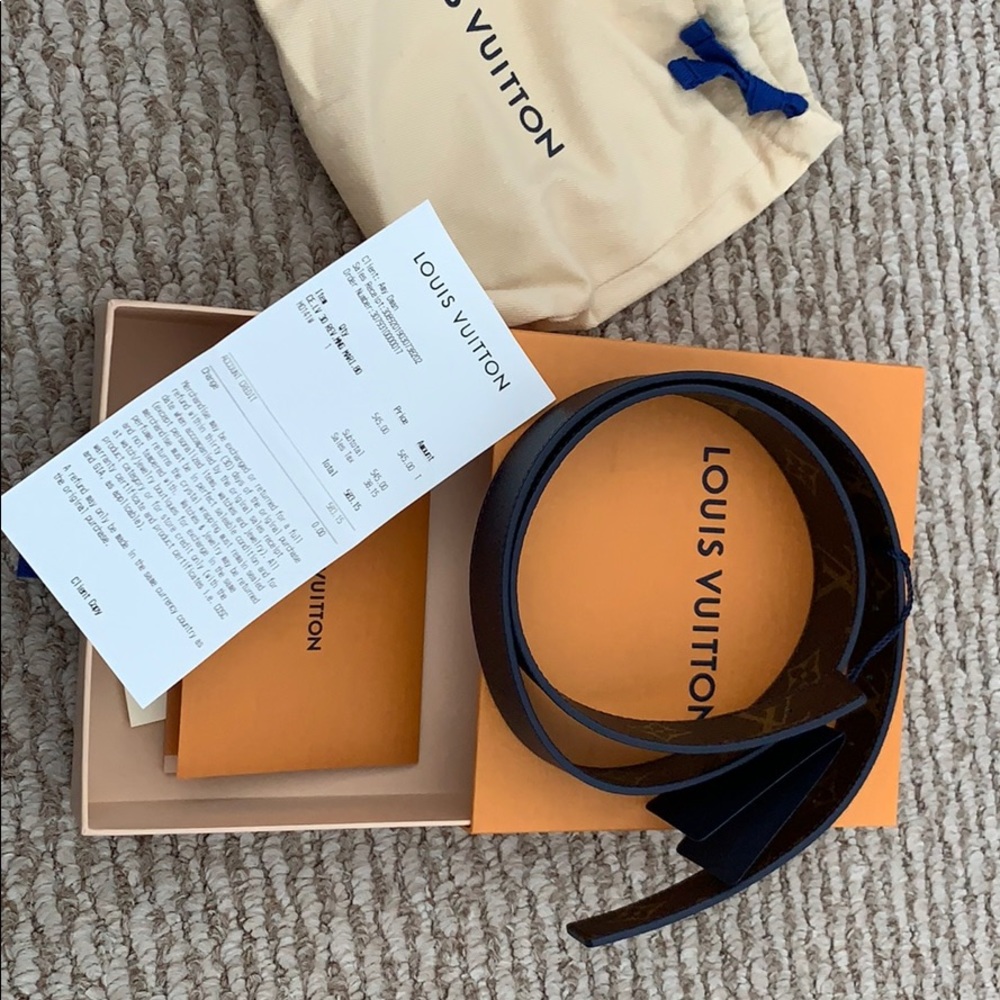 Louis Vuitton Belt - buckle not included
